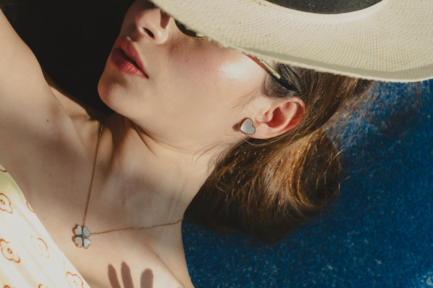 MOTHER OF PEARL EARRINGS