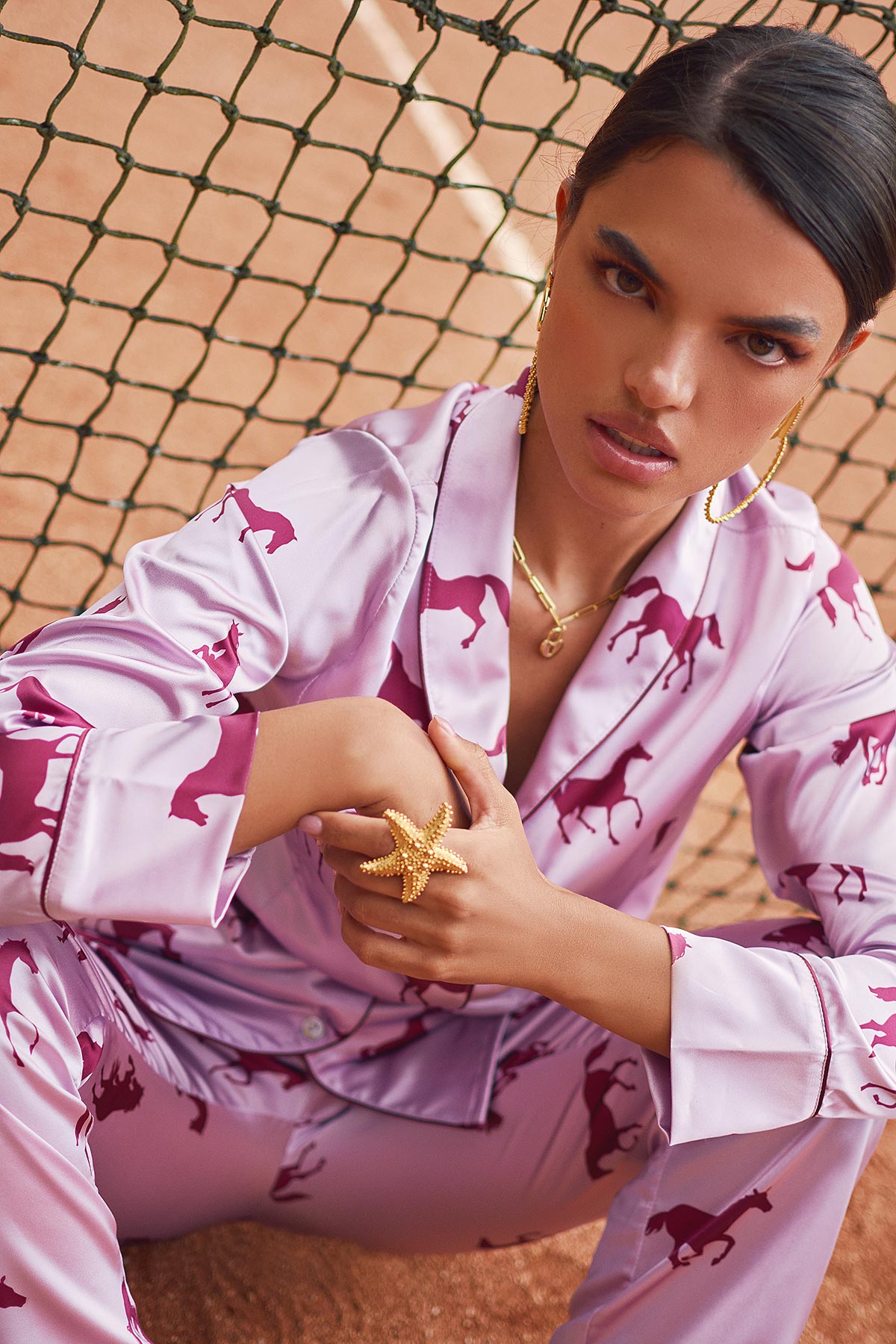 Maxi Lock Necklace Flor Amazona Colombia