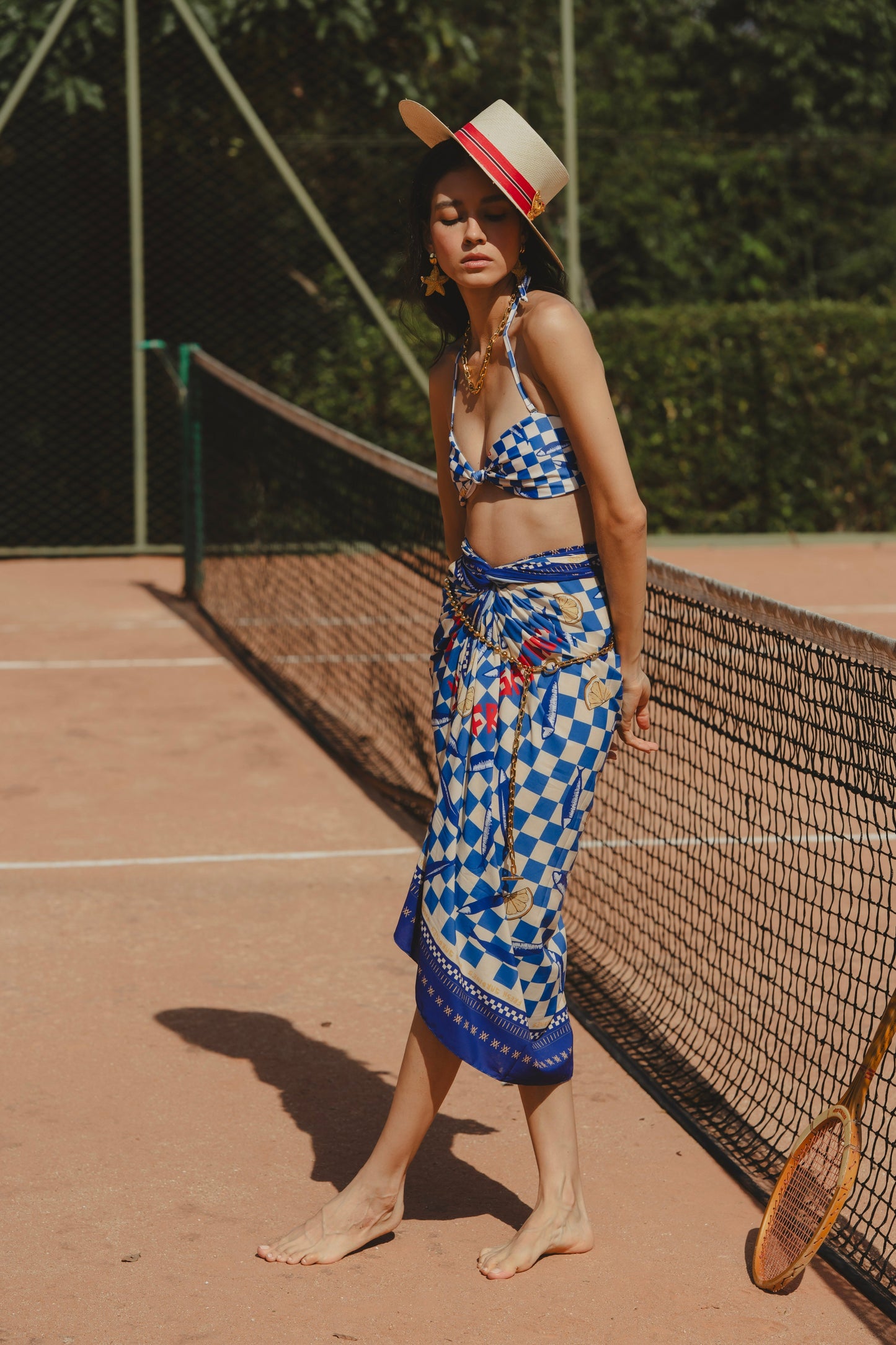 SARDINAS BEACH WRAP Flor Amazona Colombia