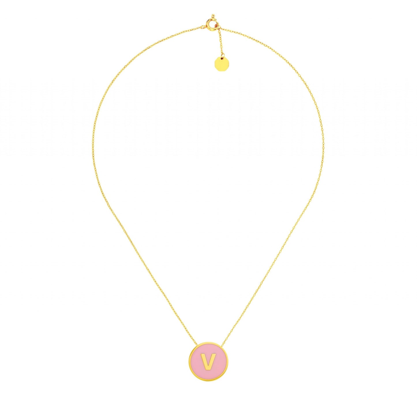 V Necklace Flor Amazona Colombia