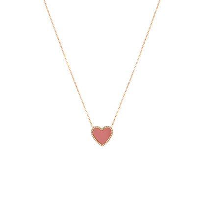 Pink Sparkles Necklace Flor Amazona Colombia