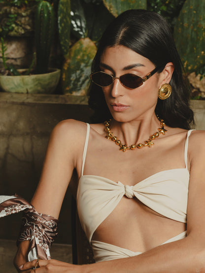 ARIEL NECKLACE Flor Amazona Colombia