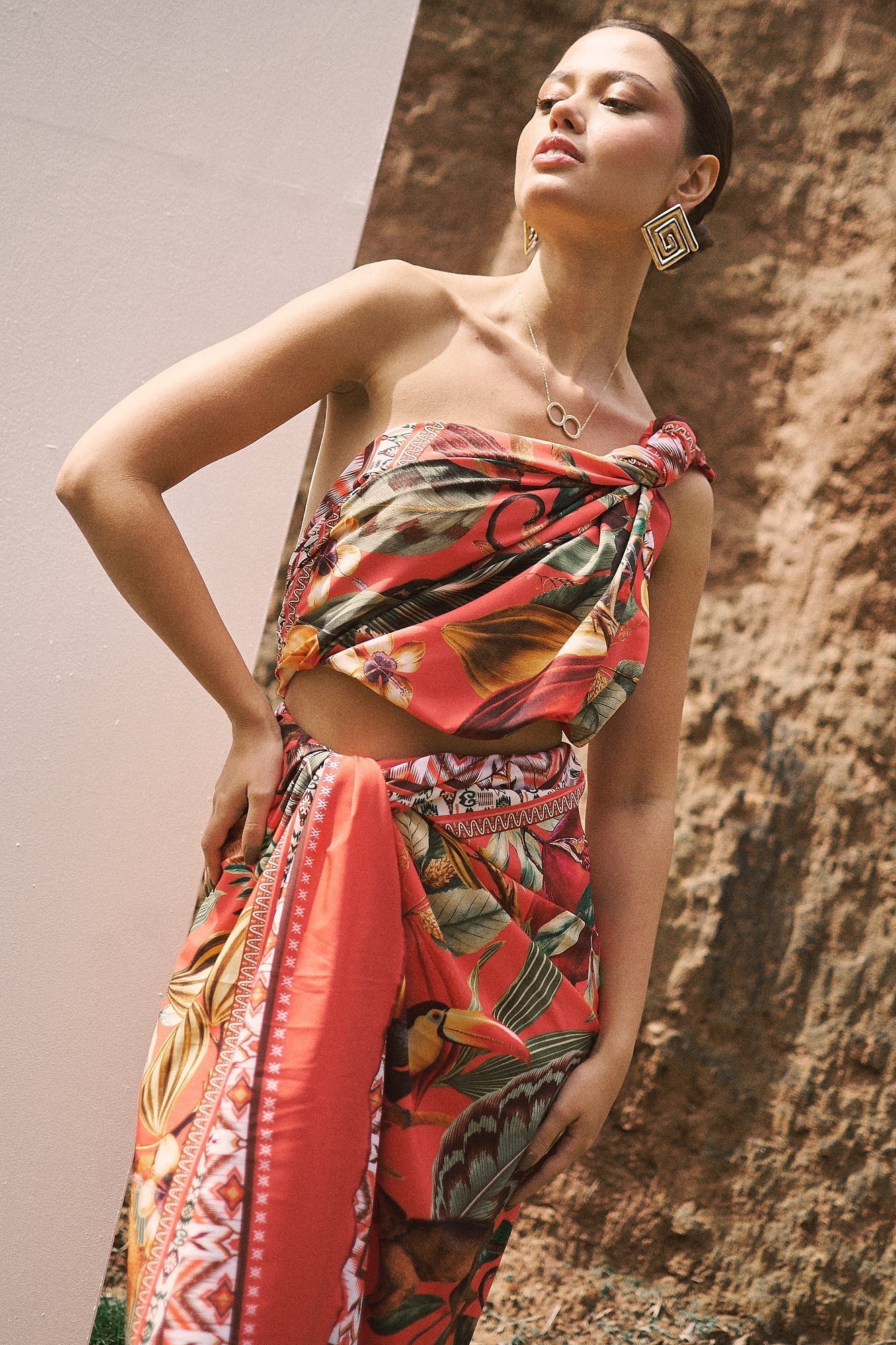 Cacao Exótico Beach Wrap Flor Amazona Colombia