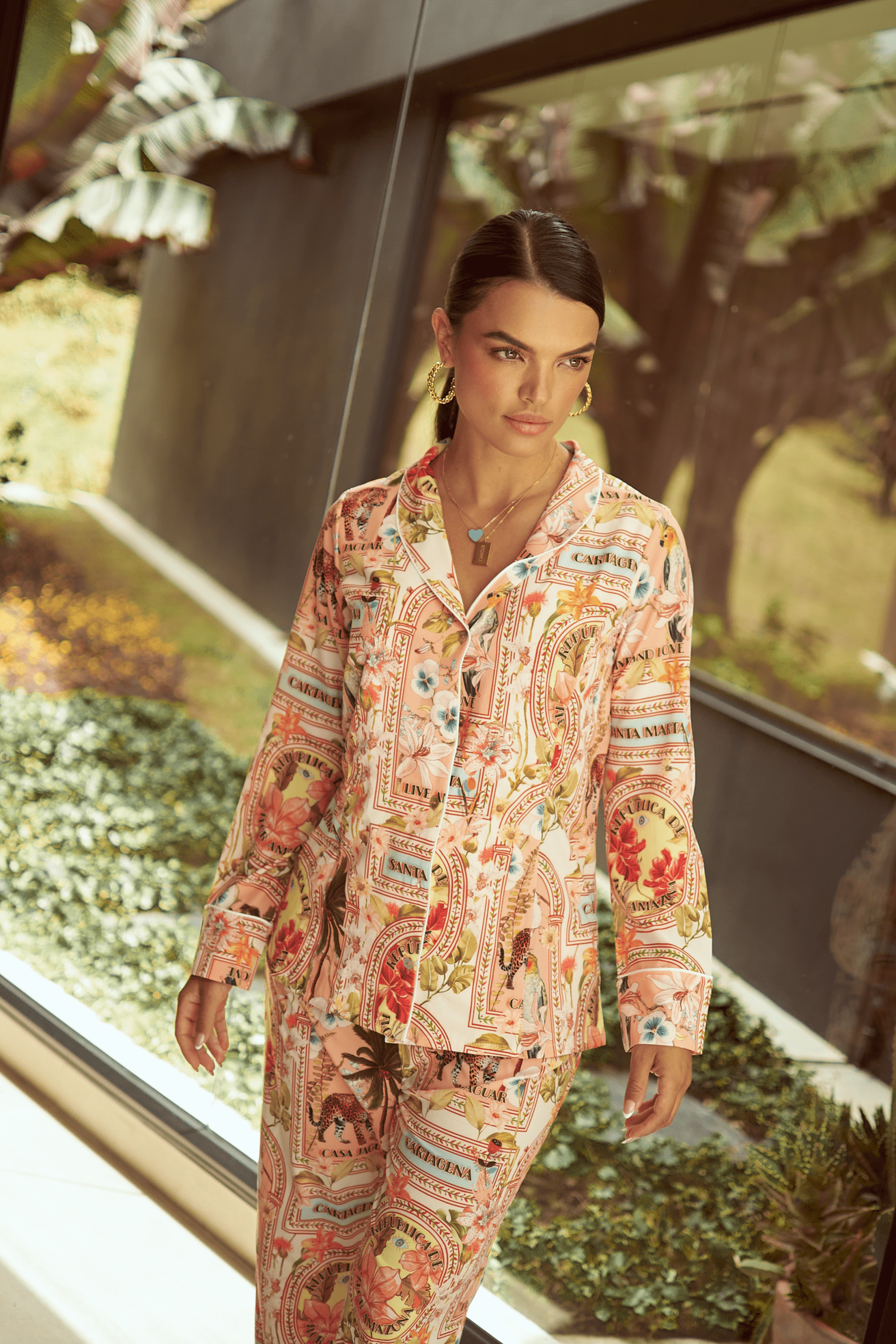 Pj Santa Martha Pants Flor Amazona Colombia