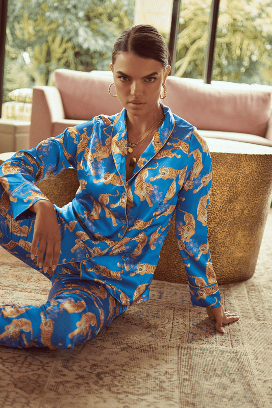 Pj Pants Tigers Blue Flor Amazona Colombia