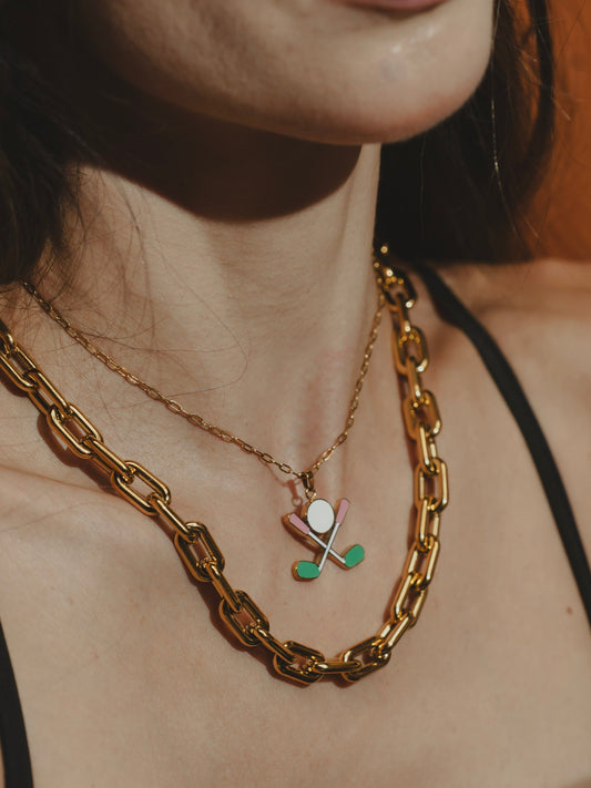 GOLF PRO NECKLACE Flor Amazona Colombia