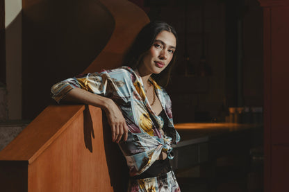 SANTA MARTA 500 AÑOS PJ SET Flor Amazona Colombia