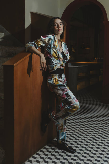 SANTA MARTA 500 AÑOS PJ SET Flor Amazona Colombia