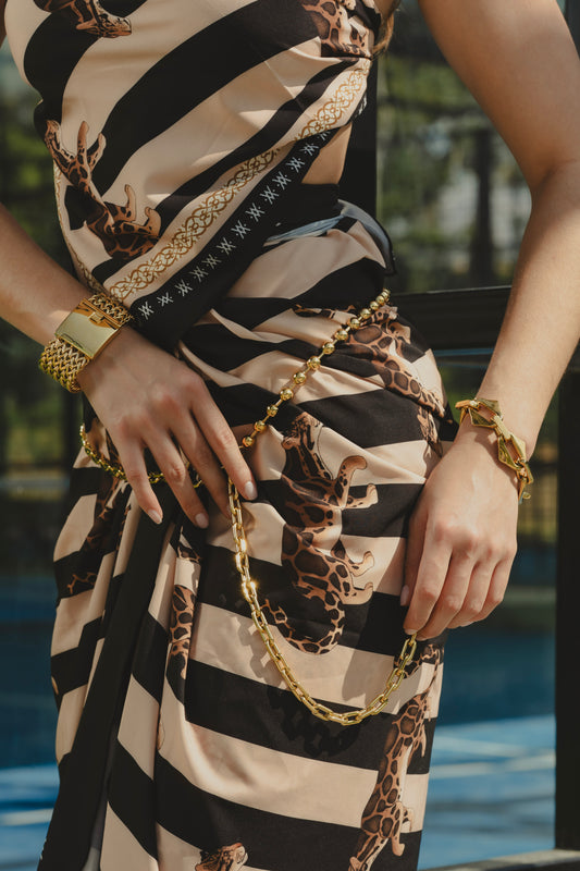 MAXI CHAIN BELT NECKLACE