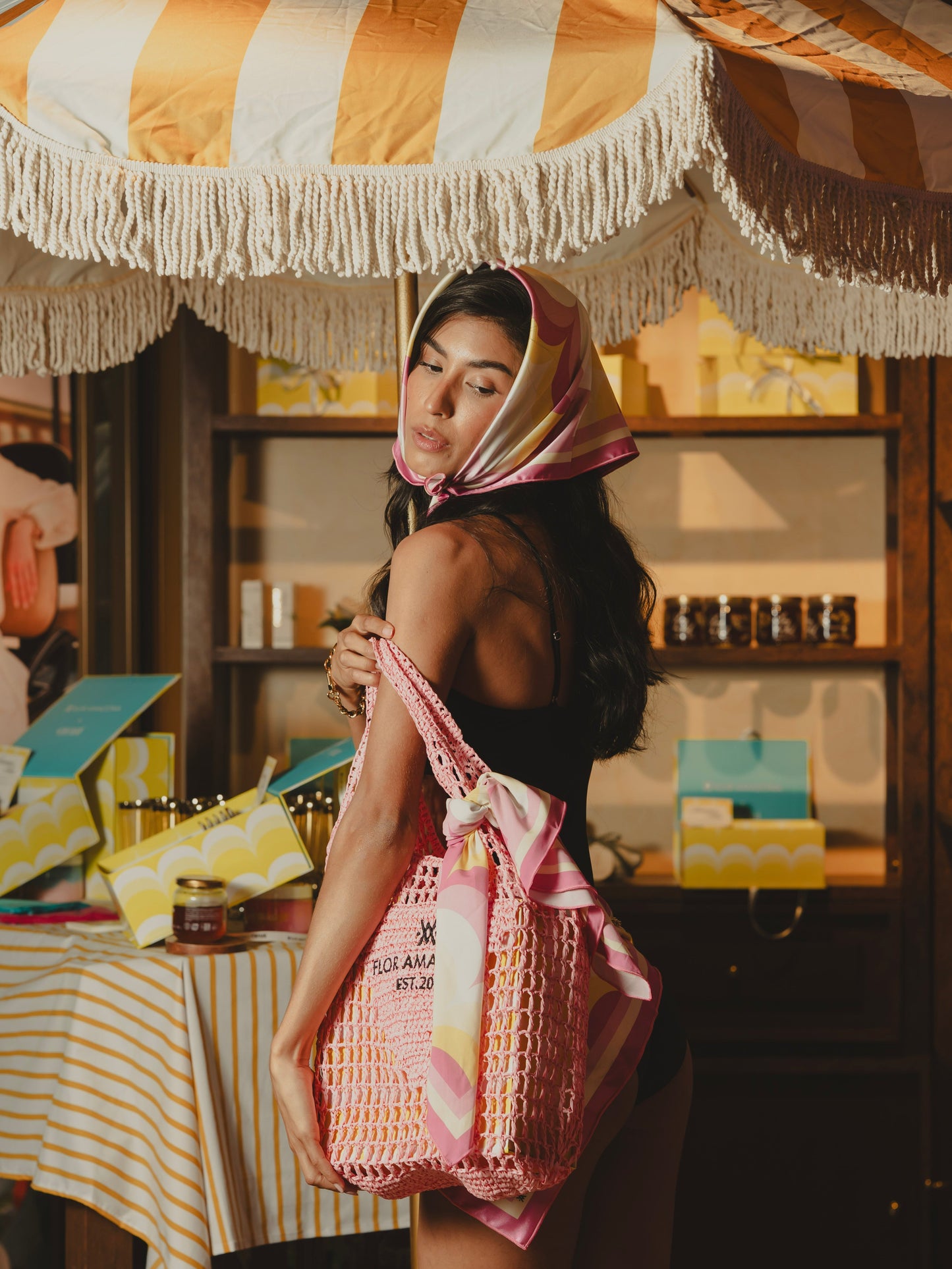 OPARI SCARF Flor Amazona Colombia