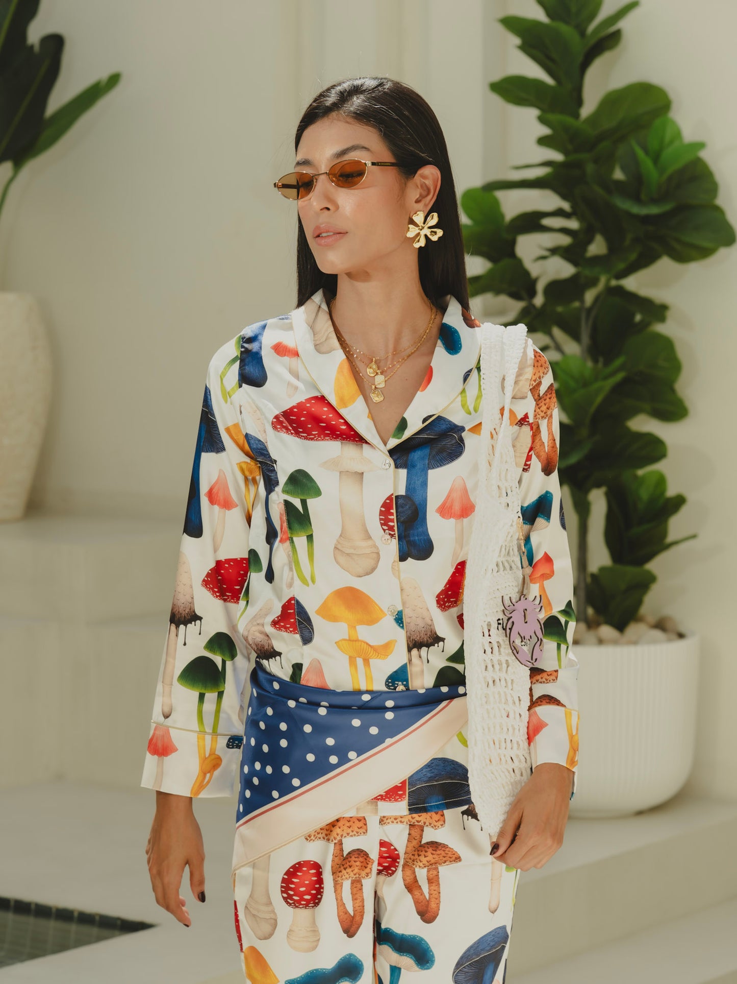 MUSHROOM COLORS PJ SET