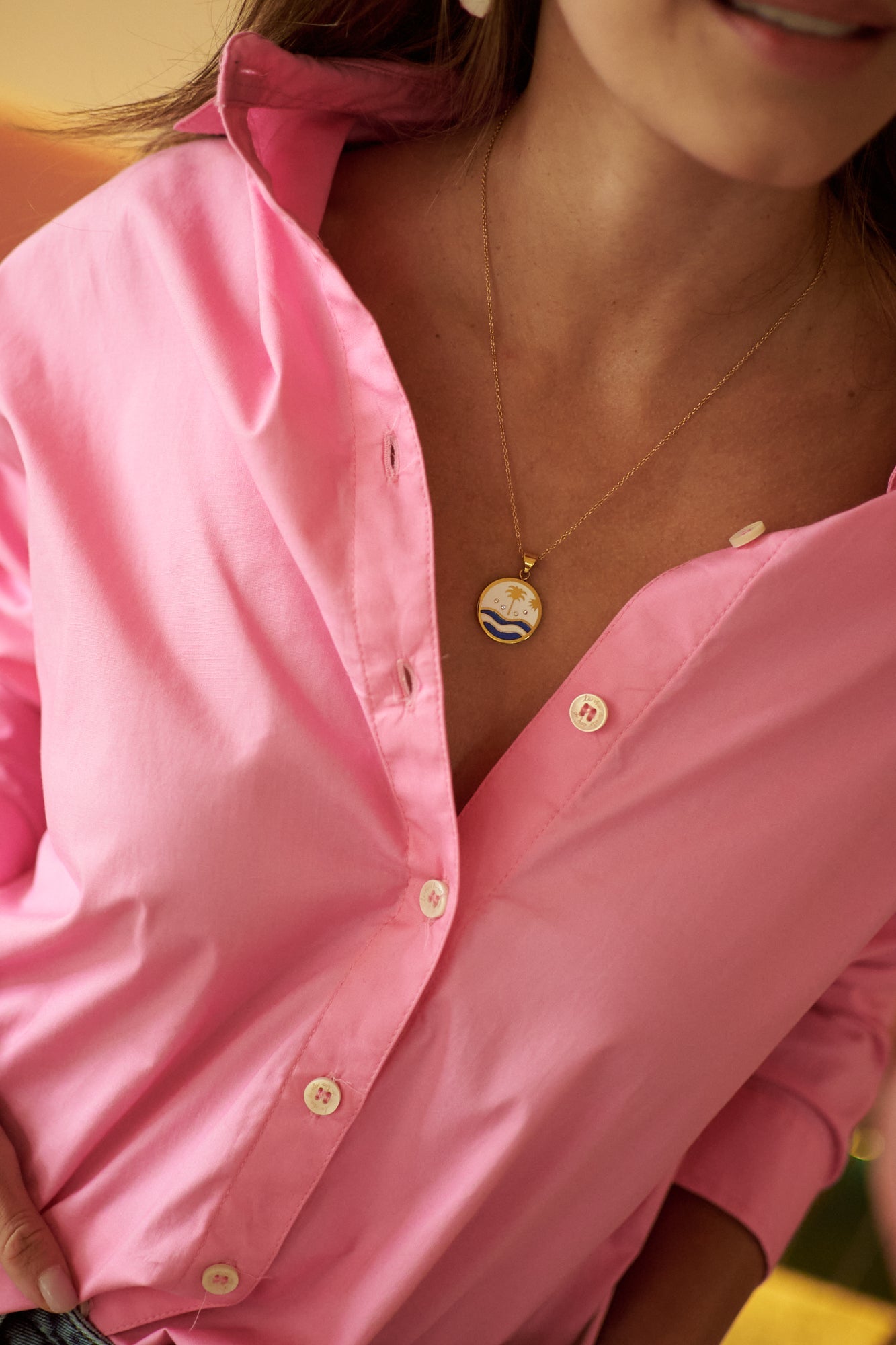 Dubai Necklace Flor Amazona Colombia