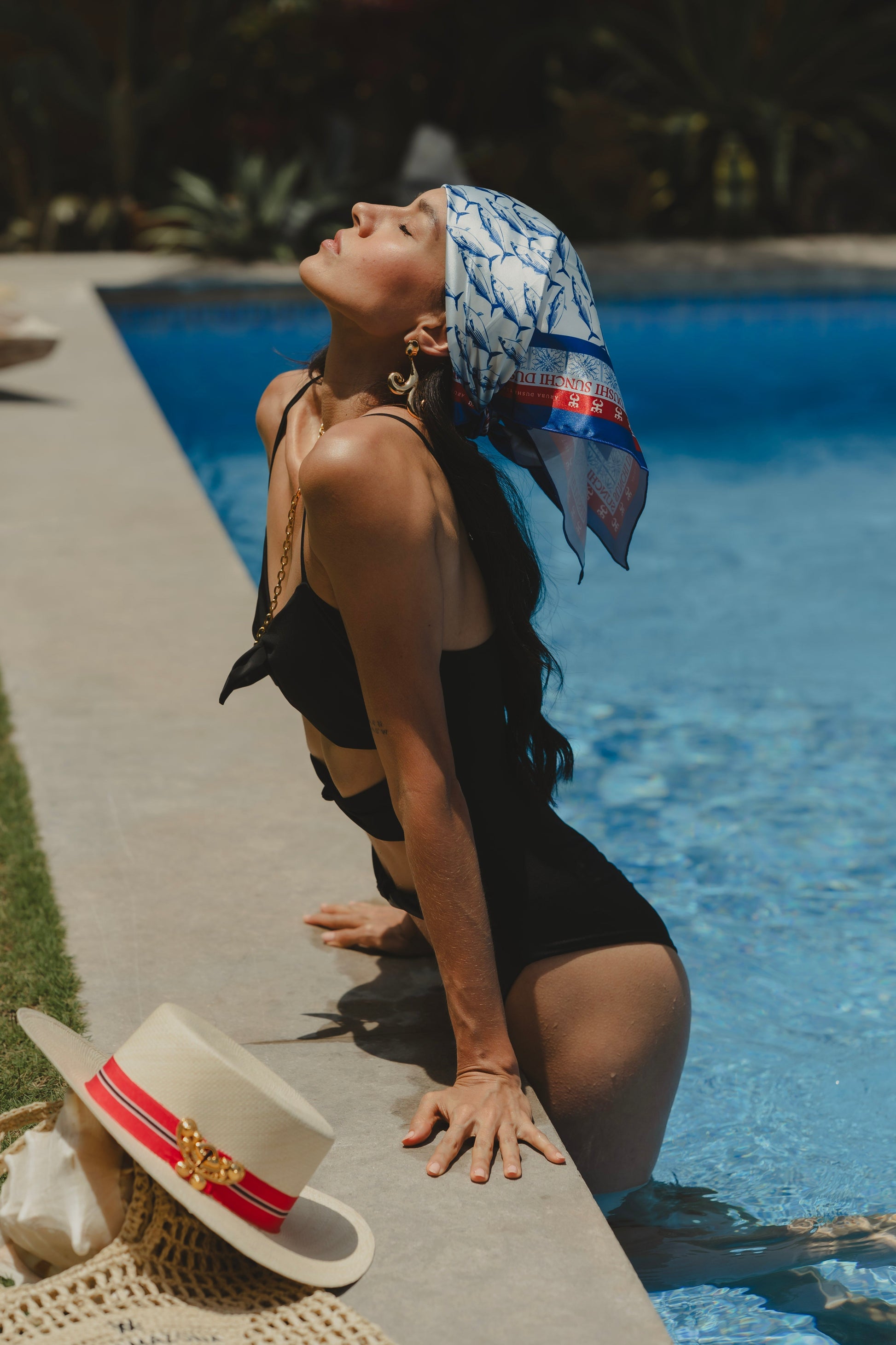 FISH SCARF Flor Amazona Colombia