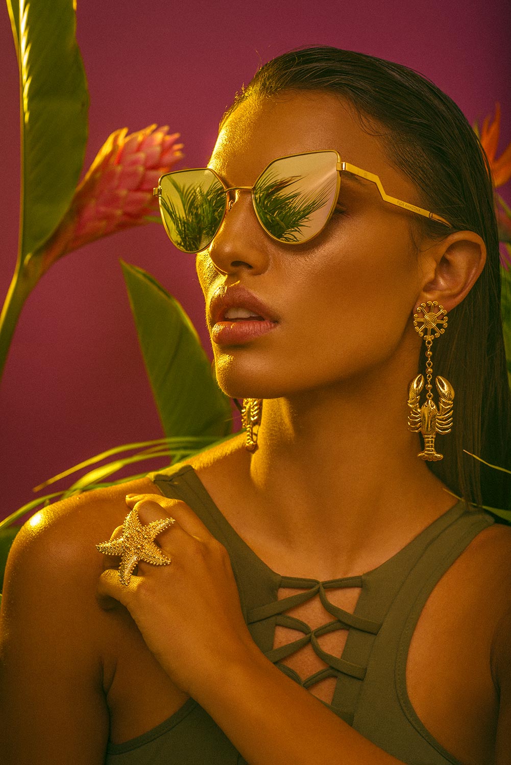 Gia Pink Flor Amazona Colombia