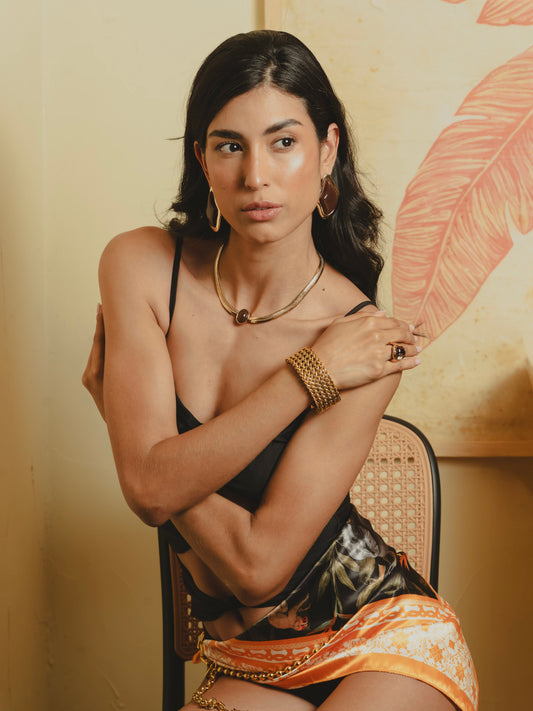 IRIS NECKLACE Flor Amazona Colombia