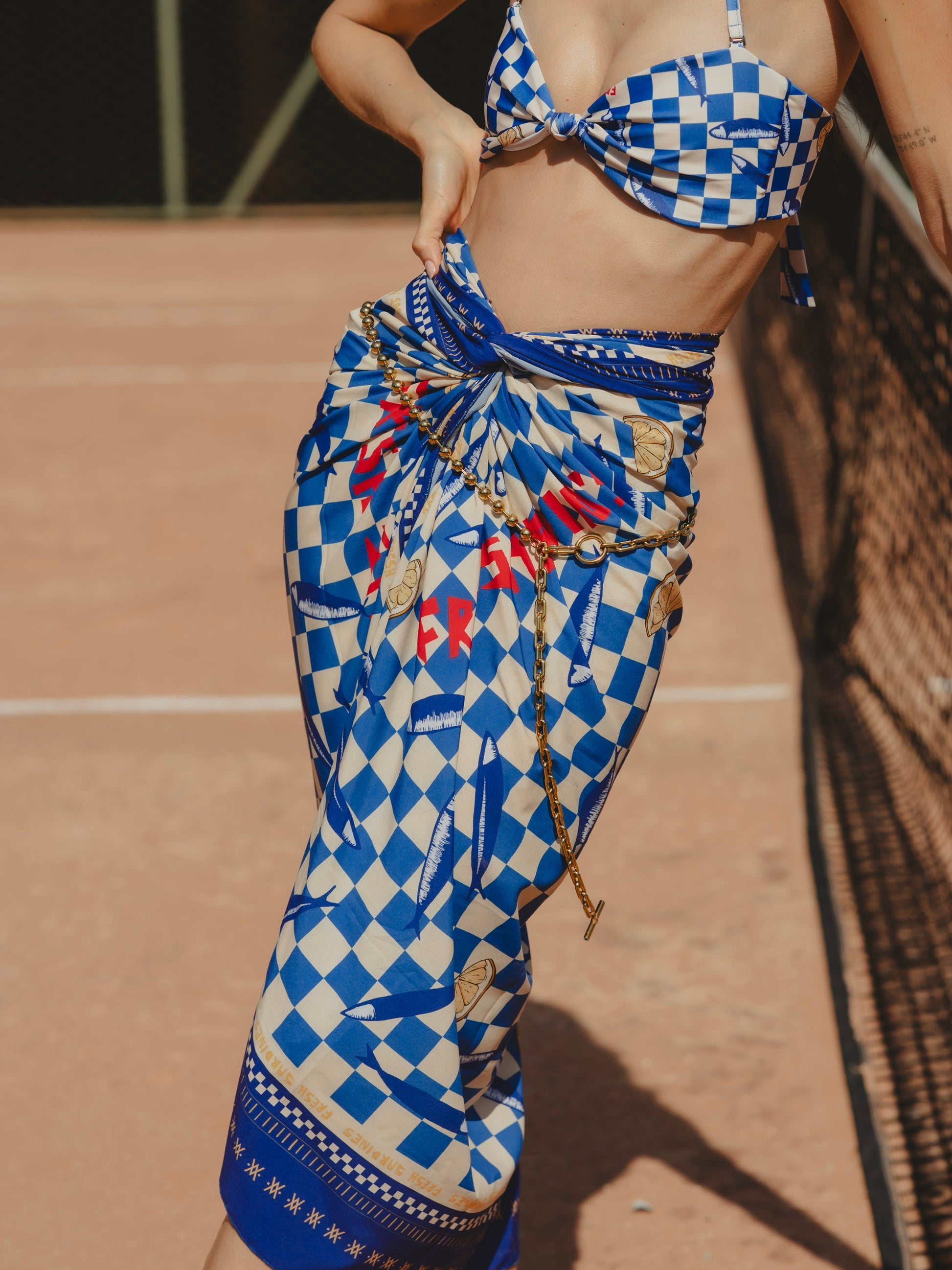 MAXI BELT NECKLACE - CINTURON Flor Amazona Colombia