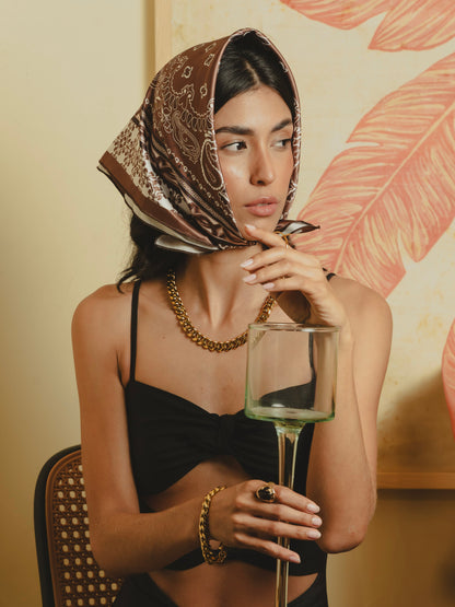 MOCCA SCARF Flor Amazona Colombia