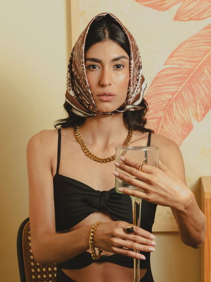 MOCCA SCARF Flor Amazona Colombia