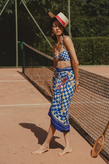 SARDINAS BEACH WRAP Flor Amazona Colombia