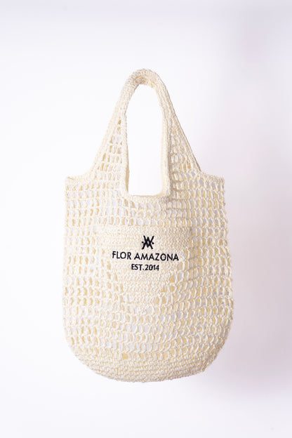 SUMMER BAG MARFIL Flor Amazona Colombia