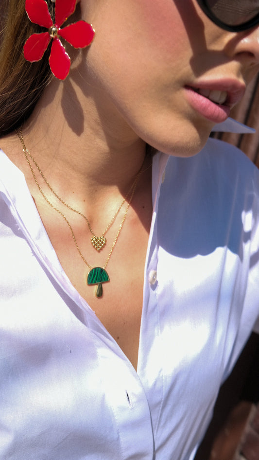 Sweet Love Necklace Flor Amazona Colombia