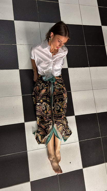 Snake Beach Wrap Flor Amazona Colombia