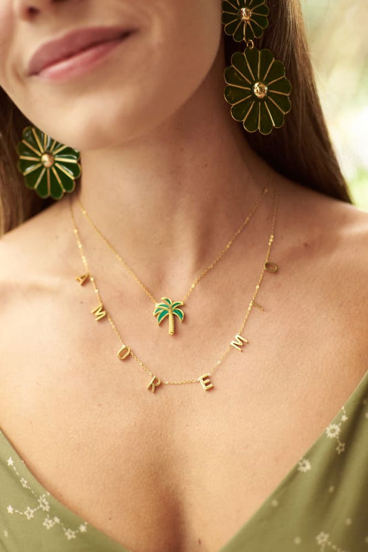 Amoremio Necklace Flor Amazona Colombia