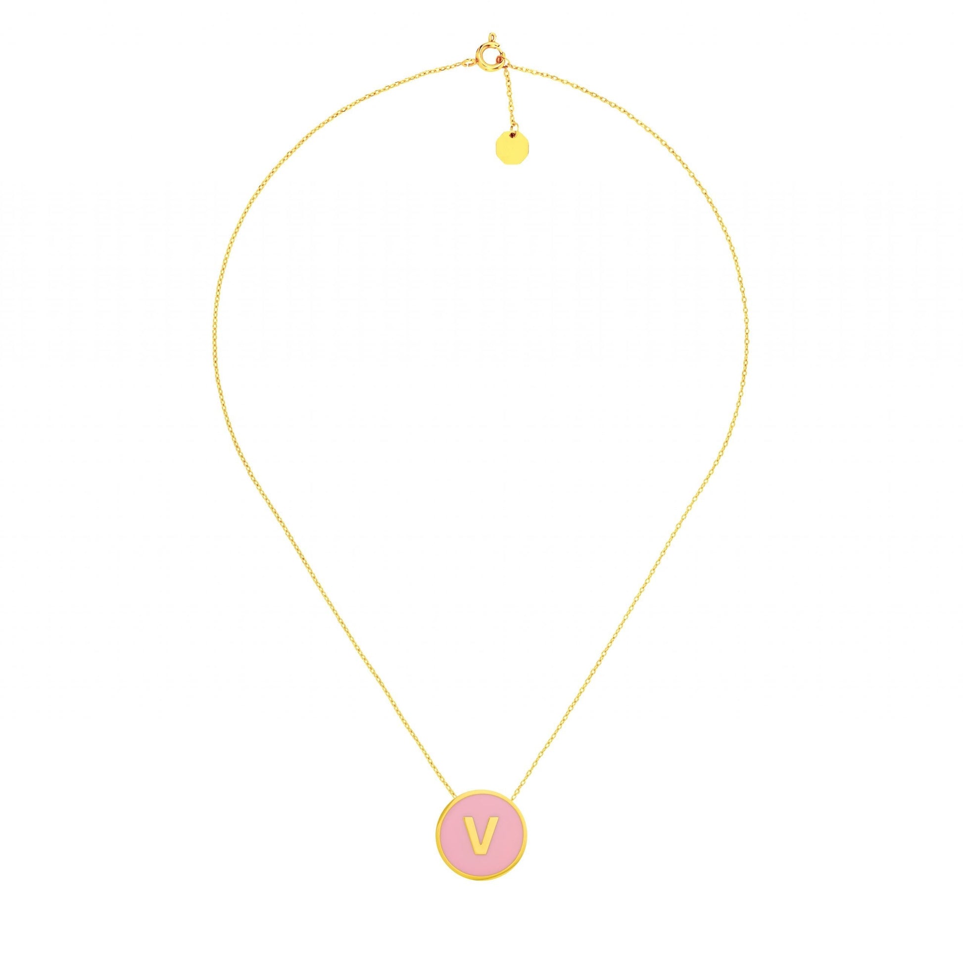 V Necklace Flor Amazona Colombia