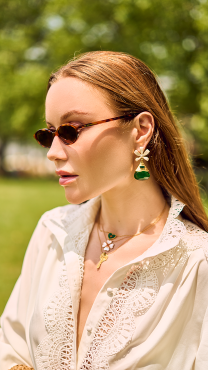 WISH ME LUCK NECKLACE Flor Amazona Colombia