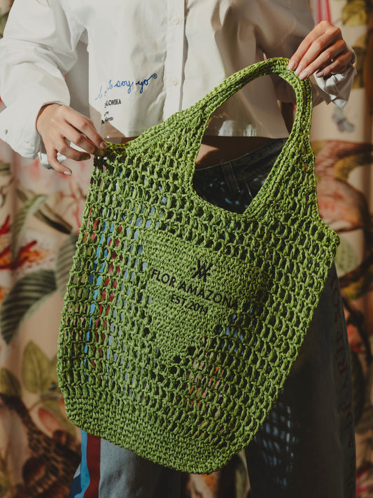 SUMMER BAG GREEN Flor Amazona Colombia