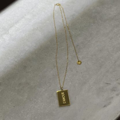 L'Amour Necklace Flor Amazona Colombia