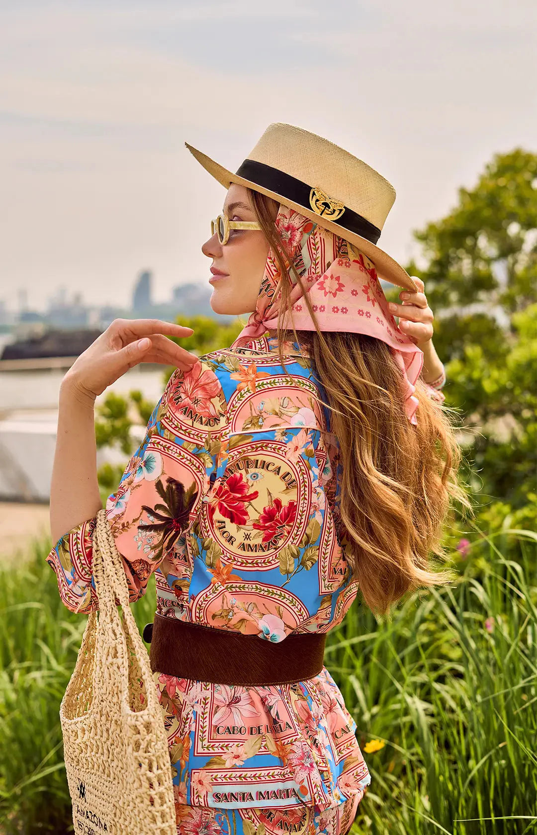 SANTA MARTA PINK PJ SETS Flor Amazona Colombia